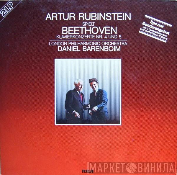- Ludwig van Beethoven , Arthur Rubinstein , The London Philharmonic Orchestra  Daniel Barenboim  - Artur Rubinstein Spielt Beethoven - Klavierkonzerte Nr. 4 Und 5