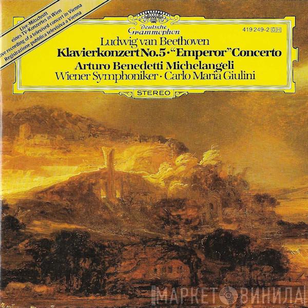 - Ludwig van Beethoven , Arturo Benedetti Michelangeli , Wiener Symphoniker  Carlo Maria Giulini  - Klavierkonzert No. 5 "Emperor" Concerto