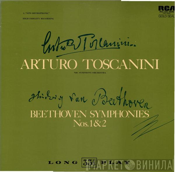 , Ludwig van Beethoven , Arturo Toscanini  NBC Symphony Orchestra  - Symphonies Nos. 1 And 2