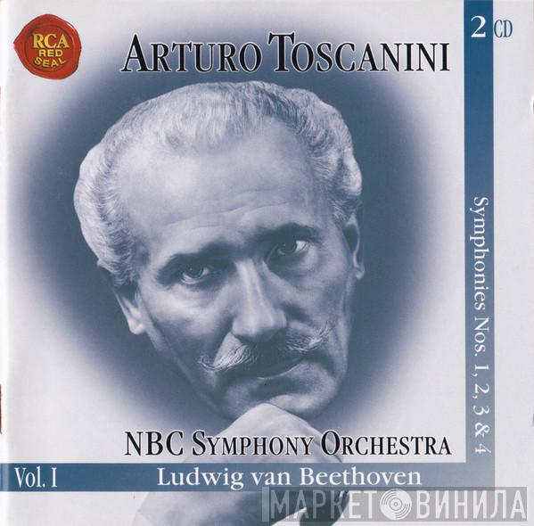 , Ludwig van Beethoven , Arturo Toscanini  NBC Symphony Orchestra  - Symphonies Nos. 1, 2, 3 & 4