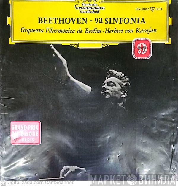 , Ludwig van Beethoven , Berliner Philharmoniker  Herbert von Karajan  - 9a Sinfonia
