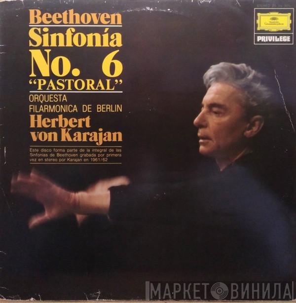 - Ludwig van Beethoven , Berliner Philharmoniker  Herbert von Karajan  - Sinfonía No. 6 "Pastoral"