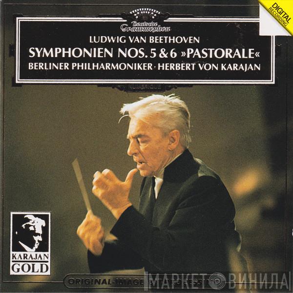 , Ludwig van Beethoven , Berliner Philharmoniker  Herbert von Karajan  - Symphonien Nos. 5 & 6 »Pastorale«