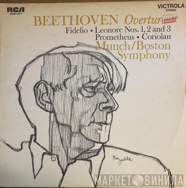 , Ludwig van Beethoven , Boston Symphony Orchestra  Charles Munch  - Overtures, Prometheus, Leonore Nos. 1, 2 and 3, Fidelio, Coriolan