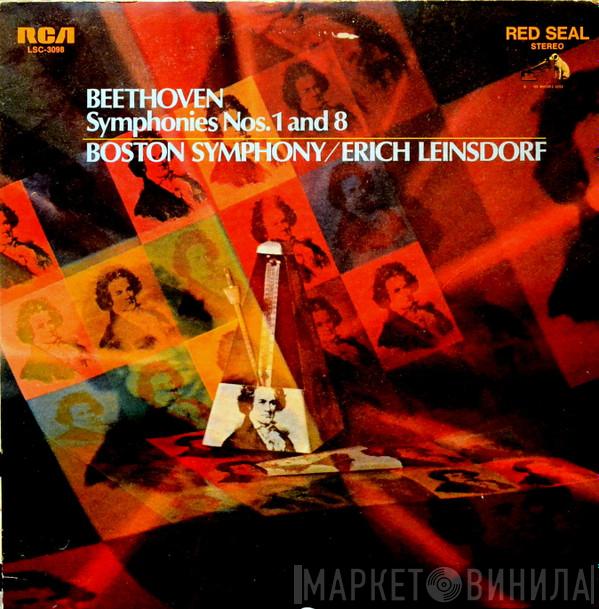 , Ludwig van Beethoven , Boston Symphony Orchestra  Erich Leinsdorf  - Symphonies Nos. 1 and 8