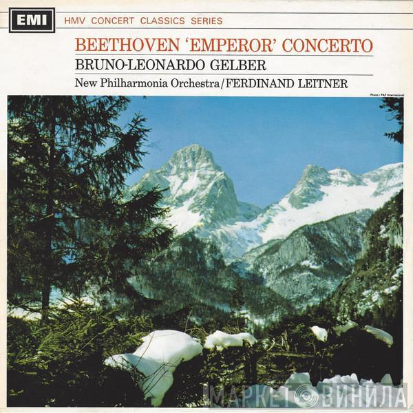 Ludwig van Beethoven, Bruno Leonardo Gelber, New Philharmonia Orchestra, Ferdinand Leitner - 'Emperor' Concerto