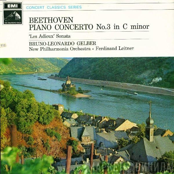 , Ludwig van Beethoven , Bruno Leonardo Gelber , New Philharmonia Orchestra  Ferdinand Leitner  - Piano Concerto No. 3 In C Minor, 'Les Adieux' Sonata