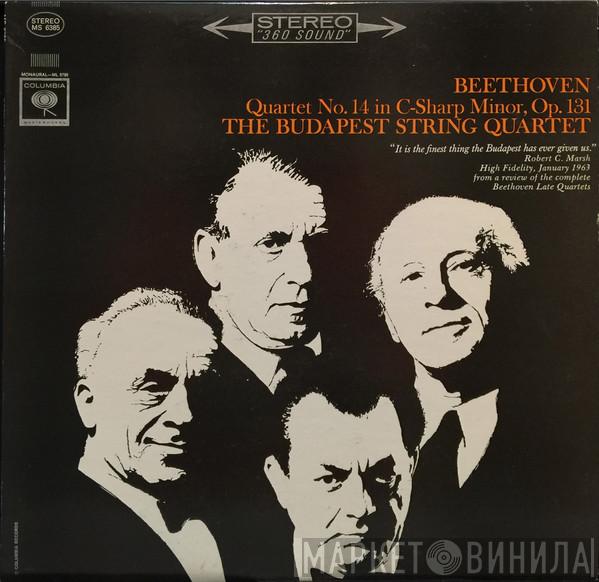 , Ludwig van Beethoven  Budapest String Quartet  - Quartet No. 14 In C-sharp Minor, Op. 131