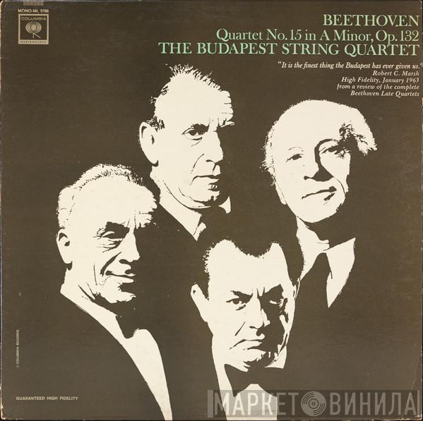 , Ludwig van Beethoven  Budapest String Quartet  - Quartet No. 15 In A Minor, Op. 132