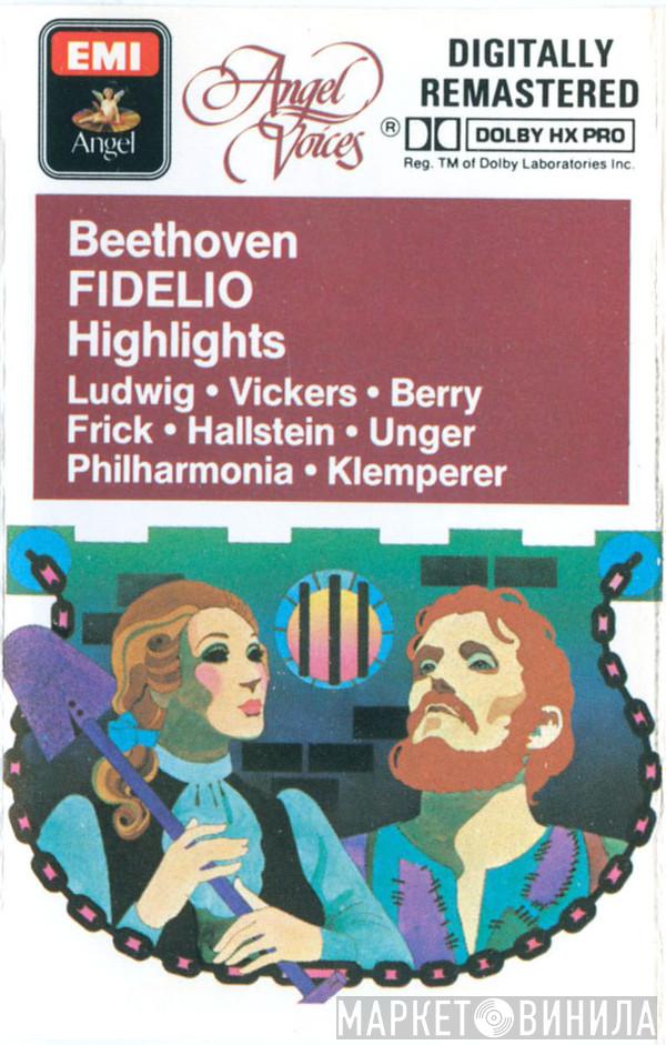 - Ludwig van Beethoven , Christa Ludwig , Jon Vickers , Walter Berry , Gottlob Frick , Ingeborg Hallstein , Gerhard Unger & Philharmonia Orchestra , Philharmonia Chorus  Otto Klemperer  - Fidelio (Highlights)