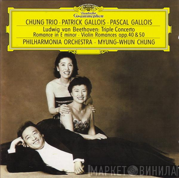 Ludwig van Beethoven, Chung Trio, Patrick Gallois, Pascal Gallois, Philharmonia Orchestra, Myung-Whun Chung - Triple Concerto • Romance In E Minor • Violin Romances Opp.40 & 50