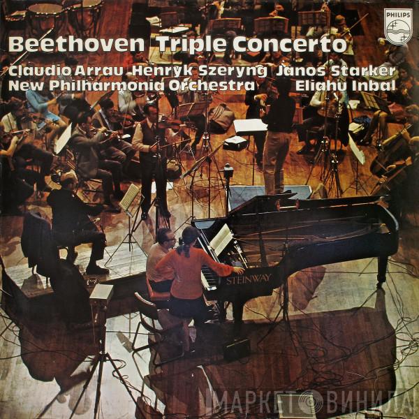 , Ludwig van Beethoven , Claudio Arrau , Henryk Szeryng , Janos Starker , New Philharmonia Orchestra  Eliahu Inbal  - Triple Concerto