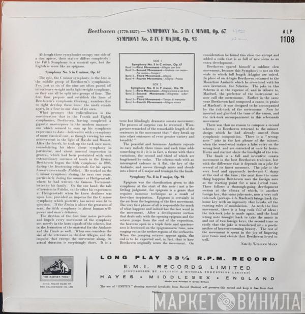 , Ludwig van Beethoven Conducting The Arturo Toscanini  NBC Symphony Orchestra  - Symphonies Nos. 5 And 8
