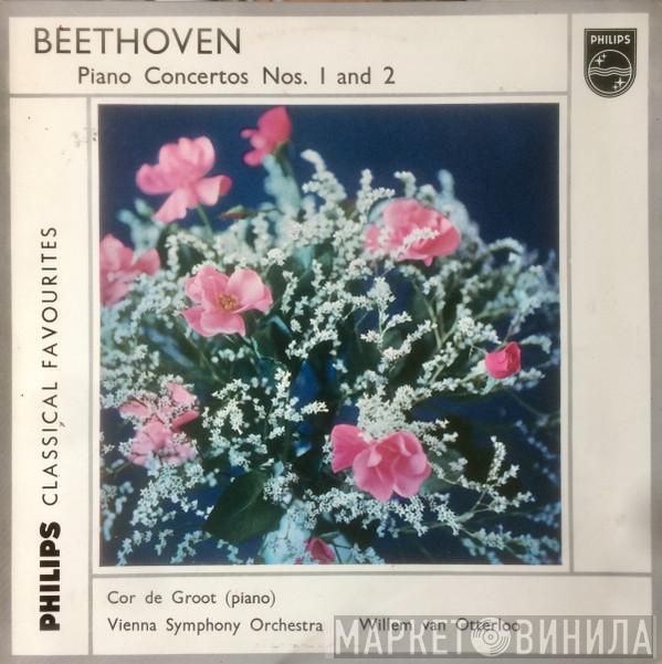 Ludwig van Beethoven, Cor de Groot, Wiener Symphoniker, Willem Van Otterloo - Piano Concertos Nos. 1 And 2