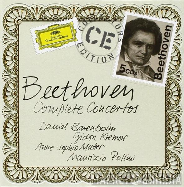 , Ludwig van Beethoven , Daniel Barenboim , Gidon Kremer , Anne-Sophie Mutter  Maurizio Pollini  - Complete Concertos