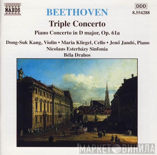 Ludwig van Beethoven, Dong-Suk Kang, Maria Kliegel, Jenö Jandó, Nicolaus Esterházy Sinfonia, Bela Drahos - Triple Concerto • Piano Concerto In D Major, Op. 61a