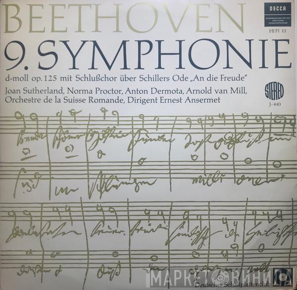 , Ludwig van Beethoven , Ernest Ansermet , Joan Sutherland , Norma Procter , Anton Dermota  Arnold van Mill  - Symphonie Nr. IX D-Moll, Op. 125