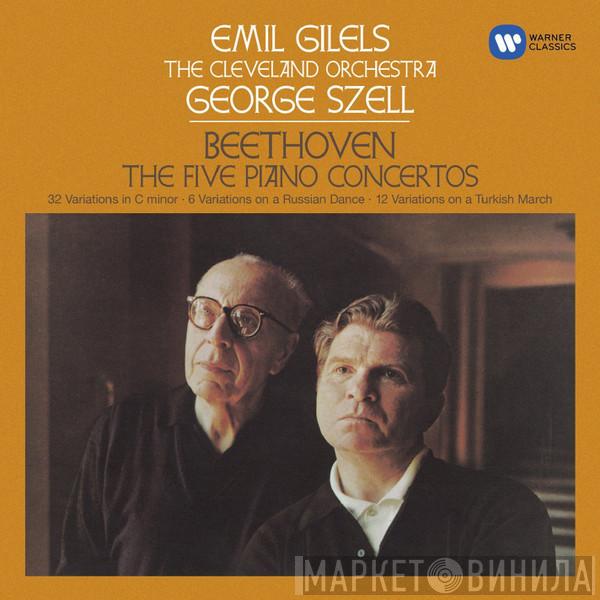 , Ludwig van Beethoven , George Szell  Emil Gilels  - Beethoven The Five Piano Concertos