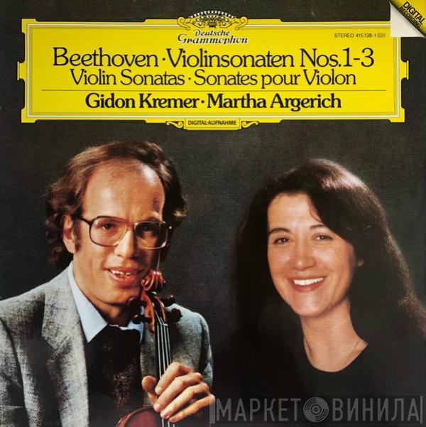 , Ludwig van Beethoven , Gidon Kremer  Martha Argerich  - Violinsonaten Nos.1–3 = Violin Sonatas = Sonates Pour Violon