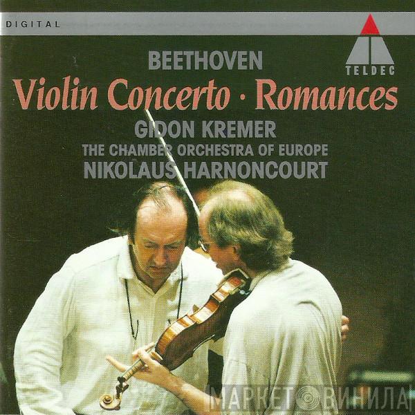 , Ludwig van Beethoven , Gidon Kremer , The Chamber Orchestra Of Europe  Nikolaus Harnoncourt  - Violin Concerto • Romances