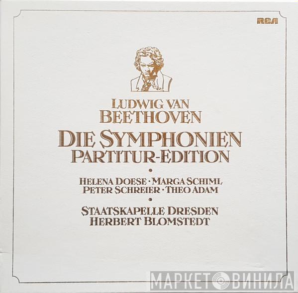 , Ludwig van Beethoven , Herbert Blomstedt  Staatskapelle Dresden  - Die Symphonien - Partitur Edition