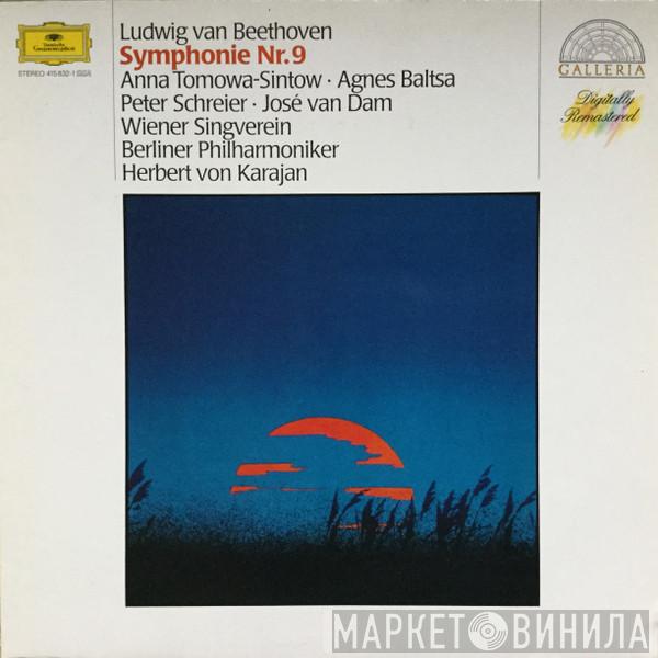 Ludwig van Beethoven, Herbert von Karajan, Berliner Philharmoniker, Anna Tomowa-Sintow, Agnes Baltsa, Peter Schreier, José van Dam, Wiener Singverein - Symphonie Nr. 9