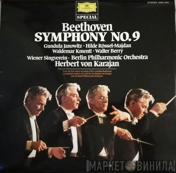 Ludwig van Beethoven, Herbert von Karajan, Berliner Philharmoniker, Gundula Janowitz, Hilde Rössel-Majdan, Waldemar Kmentt, Walter Berry, Wiener Singverein - Symphony No. 9