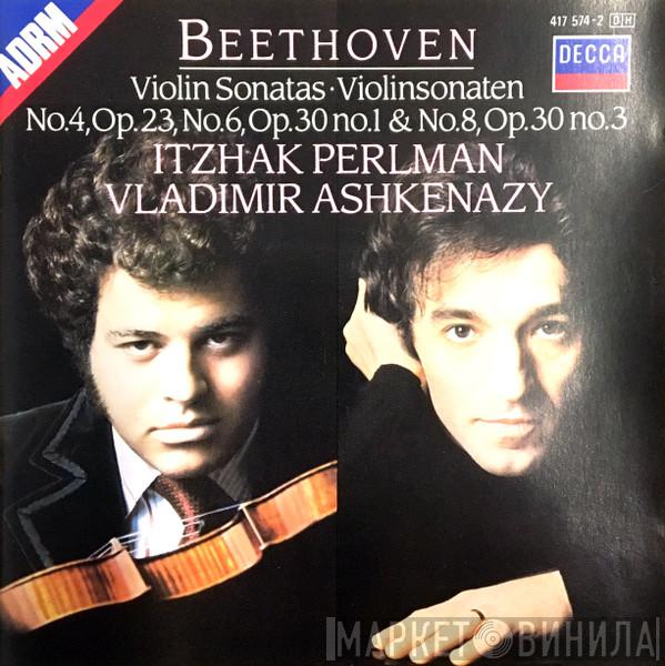 , Ludwig van Beethoven , Itzhak Perlman  Vladimir Ashkenazy  - Violin Sonatas Nos. 4,6 & 8
