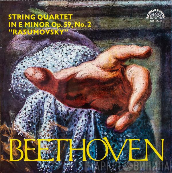 Ludwig van Beethoven, Janáček Quartet - String Quartet In E Minor Op. 59, No. 2 “Rasumovsky”