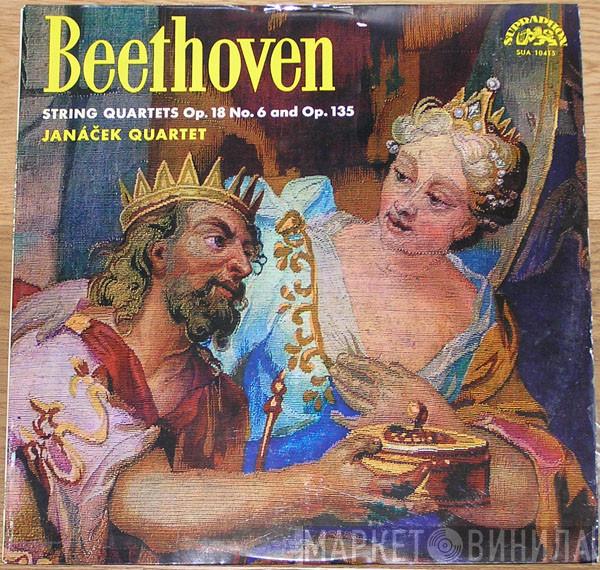 Ludwig van Beethoven, Janáček Quartet - String Quartets Op. 18 No. 6 And Op. 135