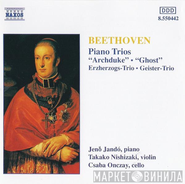 , Ludwig van Beethoven , Jenö Jandó , Takako Nishizaki  Csaba Onczay  - Piano Trios "Archduke" - "Ghost"