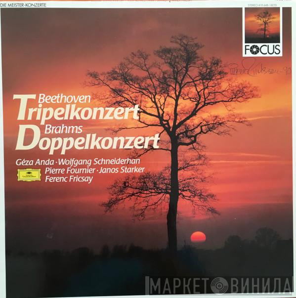 , Ludwig van Beethoven , Johannes Brahms , Ferenc Fricsay  Radio-Symphonie-Orchester Berlin  - Beethoven Trippelkonzert, Brahms Doppelkonzert