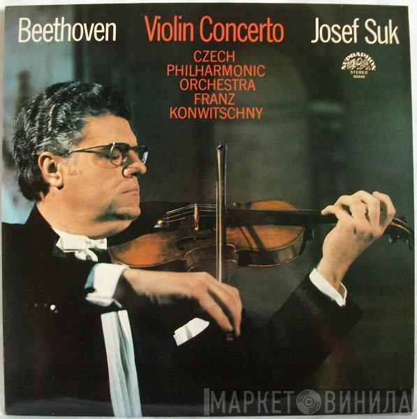 Ludwig van Beethoven, Josef Suk, The Czech Philharmonic Orchestra, Franz Konwitschny - Violin Concerto In D Major, Op. 61