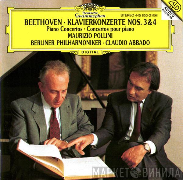 Ludwig van Beethoven, Maurizio Pollini, Berliner Philharmoniker, Claudio Abbado - Klavierkonzerte Nos. 3 & 4 = The Piano Concertos = Les Concertos Pour Piano