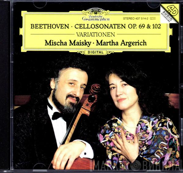 , Ludwig van Beethoven , Mischa Maisky  Martha Argerich  - Cellosonaten Opp. 69 & 102 · Variationen