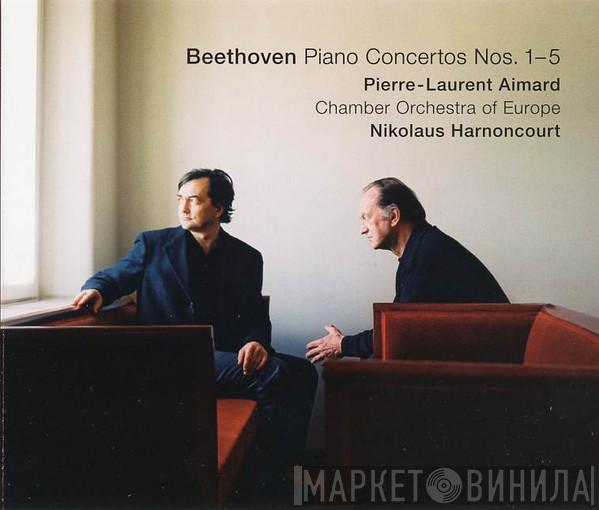 , Ludwig van Beethoven , Pierre-Laurent Aimard , The Chamber Orchestra Of Europe  Nikolaus Harnoncourt  - Piano Concertos Nos. 1-5