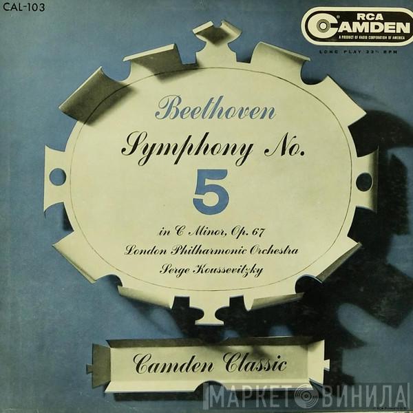 - Ludwig van Beethoven , The London Philharmonic Orchestra  Serge Koussevitzky  - Symphony No. 5 In C Minor, Op. 67
