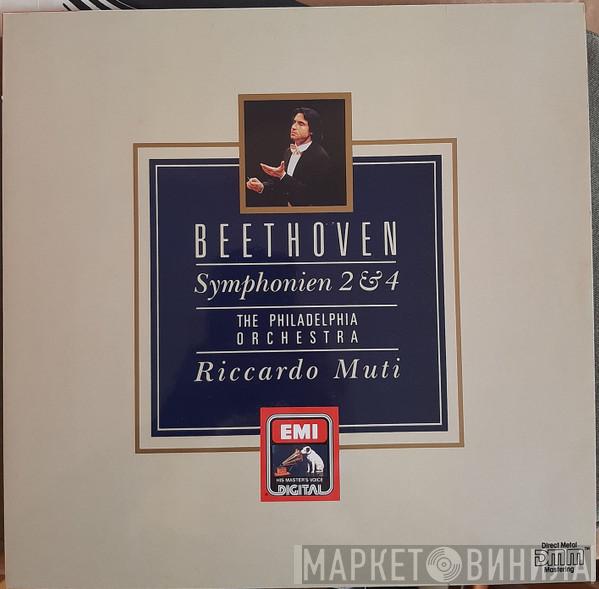 , Ludwig van Beethoven , The Philadelphia Orchestra  Riccardo Muti  - Symphonien 2 & 4