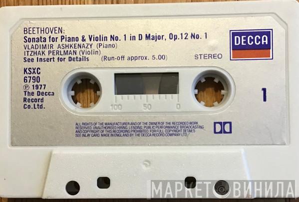 Ludwig van Beethoven, Vladimir Ashkenazy, Itzhak Perlman - Violin Sonatas Op.12 No.1 & Op.96 No.10