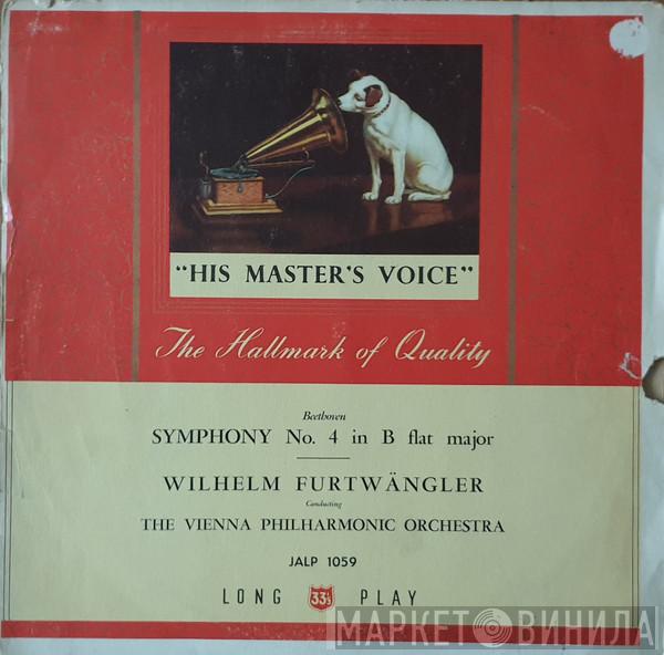 , Ludwig van Beethoven , Wilhelm Furtwängler  Wiener Philharmoniker  - Symphony No. 4 In B Flat Major