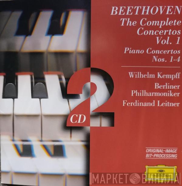 Ludwig van Beethoven, Wilhelm Kempff, Berliner Philharmoniker, Ferdinand Leitner - The Complete Concertos Vol. 1: Piano Concertos Nos. 1-4