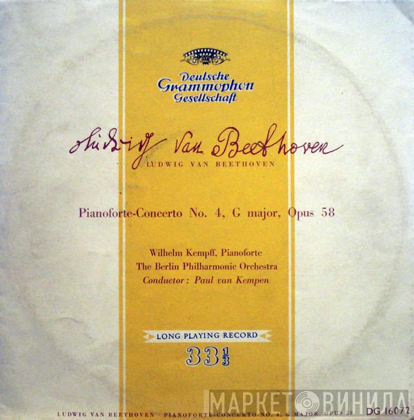 Ludwig van Beethoven, Wilhelm Kempff, Berliner Philharmoniker, Paul van Kempen - Pianoforte - Concerto No. 4, G Major, Opus 58