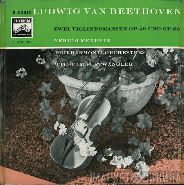 - Ludwig van Beethoven - Yehudi Menuhin - Philharmonia Orchestra  Wilhelm Furtwängler  - Zwei Violinromanzen Op.40 Und Op.50