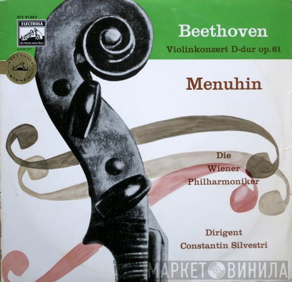 , Ludwig van Beethoven , Yehudi Menuhin , Wiener Philharmoniker  Constantin Silvestri  - Violinkonzert D-dur Op. 61