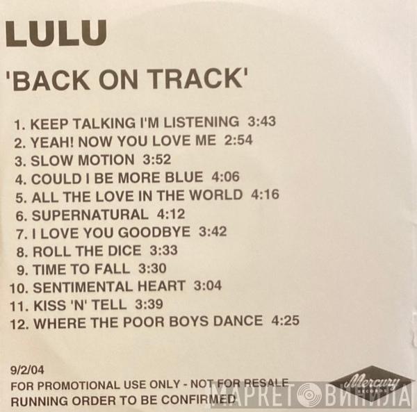 Lulu - Back On Track