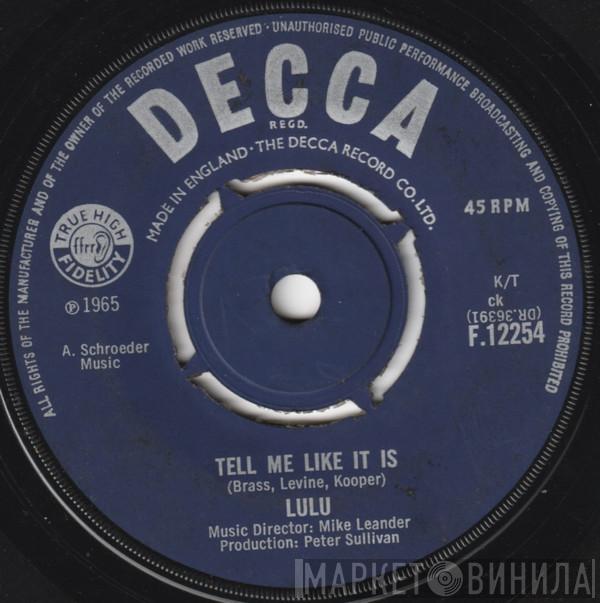 Lulu - Tell Me Like It Is