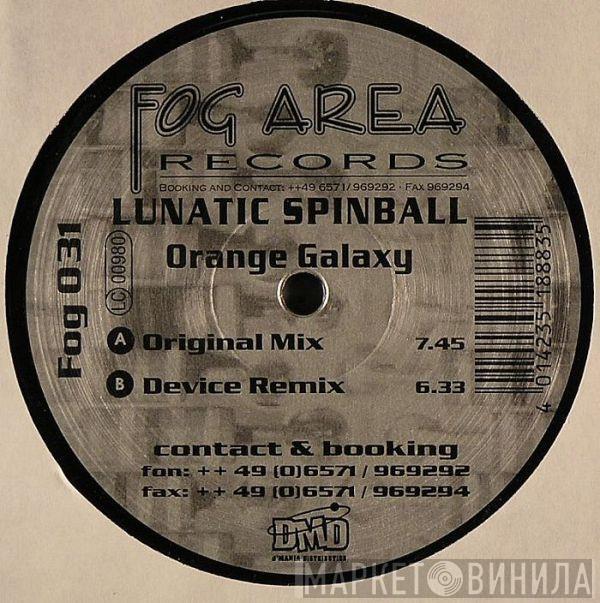 Lunatic Spinball - Orange Galaxy