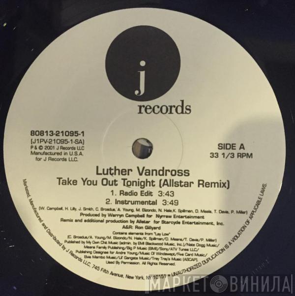 Luther Vandross - Take You Out Tonight (Allstar Remix)