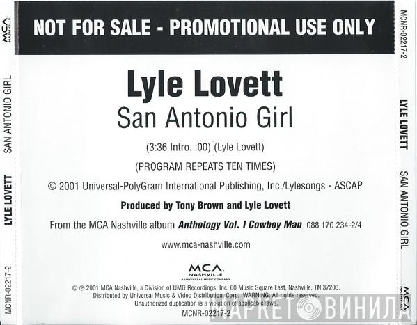 Lyle Lovett - San Antonio Girl