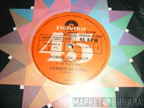  Lynsey De Paul  - Love Bomb / Abrazame y Aprietame